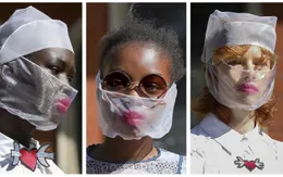 Độc đáo, bộ sưu tập thời trang cảm hứng COVID-19