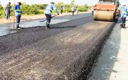 Thảm bê tông tuyến đầu cao tốc Trung Lương - Mỹ Thuận