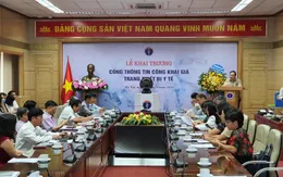 Bộ Y tế ra mắt Cổng thông tin công khai giá trang thiết bị y tế