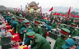 Tổ chức truy điệu và an táng 23 liệt sỹ hy sinh trong kháng chiến chống Pháp