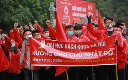 Hàng nghìn tình nguyện viên tham gia hiến máu Chủ nhật Đỏ