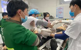 (Cập nhật) Vụ rơi thang thi công ở Nghệ An: 3 người tử vong, UBND tỉnh chỉ đạo dồn toàn lực cứu các công nhân bị thương