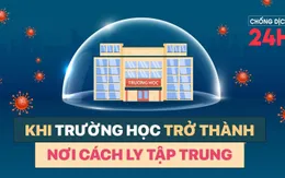 Bản tin Chống dịch 24h tối 31/1: Khi trường học trở thành nơi cách ly tập trung