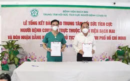 Bệnh viện Bạch Mai bàn giao Trung tâm Hồi sức tích cực người bệnh COVID-19 cho Bệnh viện Nhân dân Gia Định