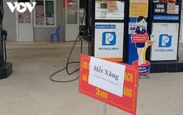 Hàng loạt cửa hàng ở miền núi Nghệ An đồng loạt treo biển hết xăng