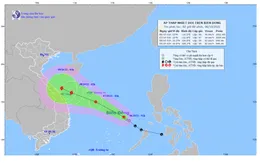 Áp thấp nhiệt đới có khả năng mạnh lên thành bão, gây mưa lớn trên đất liền