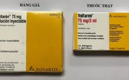Cảnh báo thuốc Voltarén 75 mg giả trên thị trường