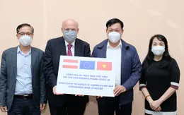 Bộ Y tế tiếp nhận 50.000 liều vaccine AstraZeneca của Chính phủ Áo trao tặng