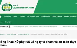 Xử phạt 5 công ty vi phạm về an toàn thực phẩm