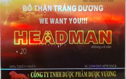Cảnh báo phát hiện 2 sản phẩm thực phẩm bảo vệ sức khỏe có chứa chất cấm
