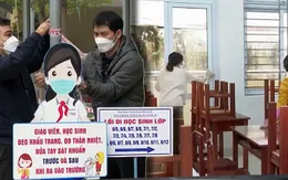 Ngày đầu học sinh lớp 1 Đà Nẵng trở lại trường