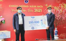 Bộ Y tế tiếp nhận 100.000 chiếc khẩu trang y tế cao cấp