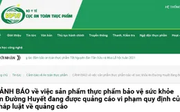 Lợi dụng hình ảnh, uy tín của nhân viên y tế quảng cáo thực phẩm bảo vệ sức khỏe An Đường Huyết