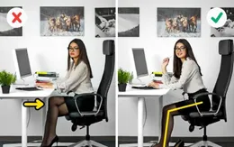 6 cách giúp bạn ngồi làm việc thoải mái hơn nơi công sở
