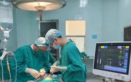 Cấp cứu bé 3 tuổi vỡ gan độ V do bị xe máy đâm vào