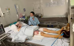 Bỏng nặng do ngã vào chậu lửa vì ngộ độc khí than, người phụ nữ nghèo cần giúp đỡ