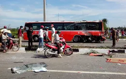 Bình Phước: Tài xế xe tải tử vong trong tai nạn với xe khách