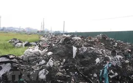Xử lý nghiêm hành vi đổ trộm chất thải rắn xây dựng