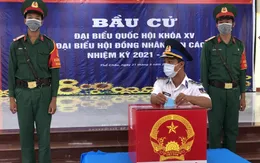 Quân và dân đảo Thổ Châu tiến hành bỏ phiếu bầu cử sớm 2 ngày