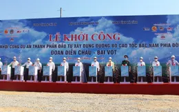 Khởi công cao tốc Bắc - Nam đoạn Diễn Châu - Bãi Vọt hơn 11.100 tỷ đồng