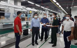 Bắc Giang giám sát chặt công tác phòng dịch tại các nhà máy trước khi hoạt động trở lại