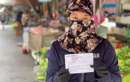 Người dân Bắc Ninh đi chợ bằng thẻ