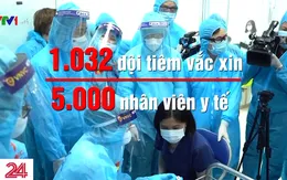 1.032 đội tiêm sẵn sàng cho chiến dịch tiêm vaccine COVID-19 lớn nhất