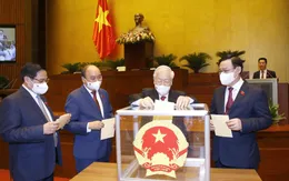 Quốc hội bầu xong 3 chức danh lãnh đạo chủ chốt nhiệm kỳ 2021 - 2026