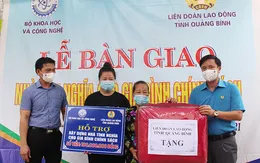 Bộ Khoa học và Công nghệ bàn giao nhà tình nghĩa tại Quảng Bình và Quảng Trị