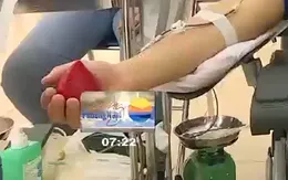 Thiếu úy công an kịp thời hiến tiểu cầu cứu người