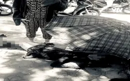 Áo chống nắng bị cuốn vào bánh xe, một phụ nữ bị gãy gập cổ chân