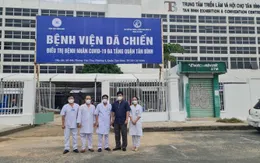 Bên trong Bệnh viện dã chiến điều trị COVID-19 đa tầng tại TP Hồ Chí Minh