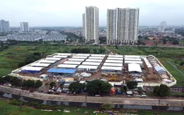 Bệnh viện dã chiến điều trị COVID-19 tại Hà Nội chuẩn bị đi vào hoạt động