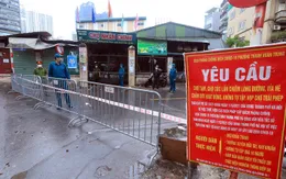 Hà Nội: Quận Thanh Xuân tạm dừng hoạt động chợ Nhân Chính