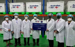 Bộ Y tế tiếp nhận 403.000 liều vaccine từ Chính phủ Australia