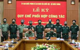Ủy ban Quốc phòng và An ninh ký Quy chế phối hợp với Bộ Quốc phòng