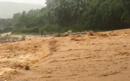 Bão số 5 gây mưa lớn ở miền Trung và Tây Nguyên