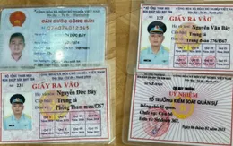 Sử dụng giấy tờ Quân đội giả để qua chốt kiểm soát