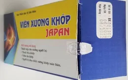 Cảnh báo 2 sản phẩm Viên nang Gân Cốt Hoàn và Viên xương khớp Japan chứa chất cấm