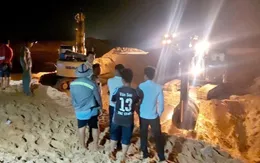 Tìm thấy thi thể nạn nhân thứ hai trong vụ sạt lở tại mỏ titan ở Bình Thuận