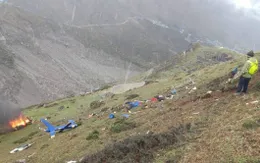 Rơi trực thăng tại miền Bắc Ấn Độ: Ít nhất 6 người thiệt mạng