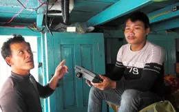 15 ngư dân thoát nạn khi tàu cá bị sét đánh