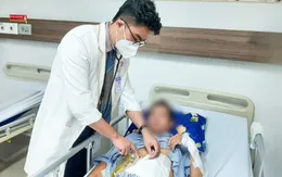 Người đàn ông phải cắt bỏ 1,5m ruột sau khi ngã xe máy