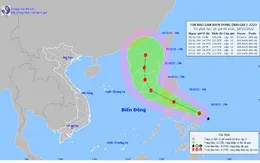 Ngày 30/10, bão NALGAE sẽ vượt qua khu vực miền Trung Philippines và đi vào Biển Đông