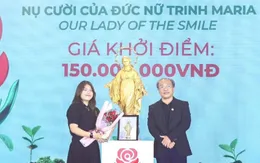 Đấu giá thành công 5 vật phẩm: 1,6 tỷ đồng được quyên góp vào quỹ từ thiện Bông hồng nhỏ