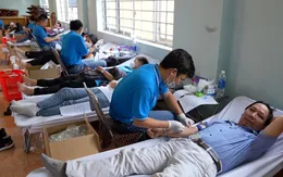 Bà Rịa - Vũng Tàu: Hàng trăm người tham gia hiến máu cứu người