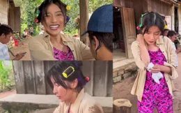 Hậu trường Cao Thái Hà "trầy da tróc vảy" trong phim Mẹ rơm