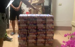 Bắt vụ vận chuyển gần 100kg pháo hoa không rõ nguồn gốc