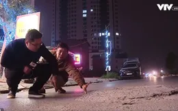 Ụ bê tông nổi ''bẫy '' người đi đường