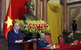 Chủ tịch nước Nguyễn Xuân Phúc gặp mặt cựu chiến binh Sư đoàn 361